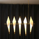 GobekUsa Bird Design LED Hanging Chandelier for Dining and Living Spaces