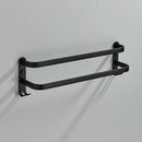 GobekUsa Aluminum Bathroom Towel Rack with Hook, Wall Mounted Multiple Layer Cloth Hanger