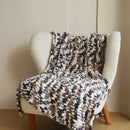 GobekUsa Knitted Jacquard Blanket Throw 130x160cm 1400g