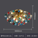 GobekUsa Crystal Chandelier LED Lighting Fixture for Dining Room & Kitchen Island