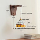 GobekUsa LED Glass Sconce Wall Lamp Nordic Stair Light Fixtures