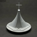 GobekUsa Christian Church Gypsum Ornaments Luce Chapel Architecture Decoration Home Decor