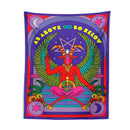 GobekUsa Baphomet Tarot Witchcraft Tapestry Wall Hanging Occult Home Decor