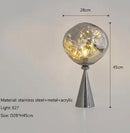GobekUsa Lava Glass Wall Lamp: Nordic Design for Home Decor, Living Room, Bedroom