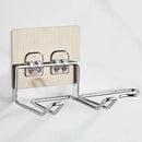 GobekUsa Hair Care Organizer: Wall-Mounted Storage Shelf for Hair Dryer & Straightener