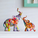 GobekUsa Elephant Resin Art Statue Collection for Home Office Decor