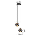 GobekUsa Ball Pendant Lights for Bedroom, Dining Room, and Kitchen Island