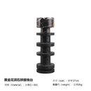GobekUsa Black Marble Candle Holder for Elegant Table Centerpieces