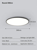 GobekUsa LED Ceiling Lamp: Modern Minimalist Rectangular Design for Living room, Bedroom, Indoor Lighting