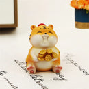 GobekUsa Lucky Tiger Figurine | New Year Fortune Symbol Home Decor Miniature