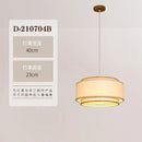 GobekUsa Japanese Bamboo Chandelier Pendant Light for Living Dining Bedroom - Quiet Style Icon