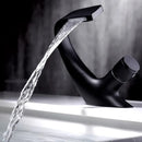 GobekUsa Gray Basin Faucet | Brass Chrome Mixer Tap | Single Handle Sink Faucet