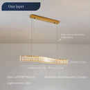 GobekUsa Crystal LED Chandelier for Modern Luxury Living and Dining Rooms