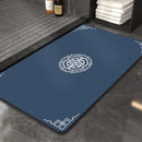 GobekUsa Chinese Style Diatom Mud Entry Door Mat - Super Absorbent & Anti-Slip