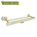 GobekUsa Brushed Gold Bathroom Accessories Set