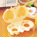 GobekUsa Heart&Flowers Eggs Steamer Mold - Kitchen Climber Egg Poacher & Fried Eggs Tool