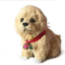 GobekUsa Cat Dog Plush Ornaments Dolls for Home Decor & TV, Realistic Pet Figurines