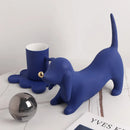 GobekUsa Doberman Ceramic Art Statue | Nordic Luxury Home Decor Ornaments