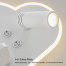 GobekUsa LED Bed Lamp with Wireless Phone Charging and USB, Multi-Function Wall Light