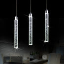 GobekUsa Crystal LED Pendant Light for Dining, Living, Bedroom