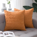 GobekUsa Boho Chic Tassel Striped Pillow Covers for Home Decor