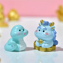 GobekUsa Chinese Zodiac Amethyst Tree Figurines for Home Decor