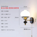GobekUsa French Retro Living Room Bedroom Wall Lamp