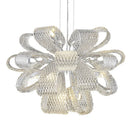GobekUsa Glass Pinecone LED Chandelier: Modern Art Deco Pendant Lighting