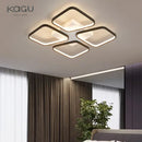 GobekUsa LED Ceiling Lights: Modern, Stylish, Minimalist Black for Living Room and Restaurant