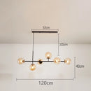 GobekUsa Glass Ball Pendant Lamps for Home Decor and Lighting Fixtures