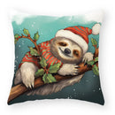 GobekUsa Cartoon Animal Christmas Pillowcase: Decorative Sofa Cushion Cover for Living Room
