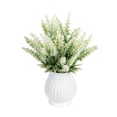 GobekUsa Lavender Foam Flower Family Room Vase Wedding Bouquet Garden Rose Arch Decoration
