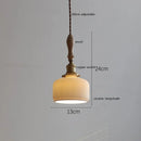 GobekUsa Ceramic LED Pendant Lights: Elegant Home Decor for Living, Dining, and Bedroom