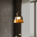 GobekUsa Green Glass LED Pendant Lights - Nordic Minimalist Style for Bedroom, Living Room