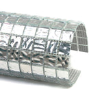 Shimmer Flint Silver 12x12 Glossy Uniform Square Glass Mosaic Tile (20 pack, 20 sq ft/case)
