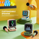 GobekUsa Ditoo-Mic Bluetooth Speaker with Karaoke Microphone, Pixel Art Display, Sound Modes