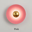GobekUsa Golden Macaroon LED Wall Lamp for Bedroom & Living Room