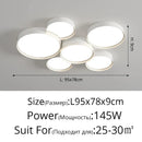 GobekUsa Cylinder LED Chandelier Light for Home Decor & Indoor Lighting