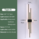 GobekUsa Black Iron LED Wall Lamp for Living Room, Bedside, TV Background - 110v 240v
