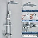 GobekUsa Digital Display Shower System with Thermostatic Control and Tub Spout