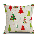 GobekUsa Christmas Linen Cushion Cover for Festive Home Decor in Living Room