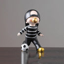 GobekUsa Boys Sports Statues: Basketball, Football, Skateboarding. Children's Decor, Gifts, Sculpture.