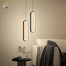 Nordic Black Metal Pendant Light Fixture
