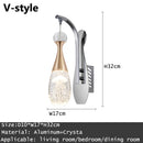 GobekUsa Crystal LED Wall Sconce for Elegant Home Décor