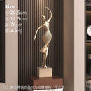 GobekUsa Abstract Figure Art Sculpture: Luxury Living Room Decor & Housewarming Craft