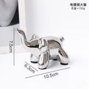 GobekUsa Golden Monkey Dog Rabbit Ceramic Balloon Animals Desk Ornament