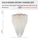 GobekUsa Crystal Tassel Pendant Light: Italian Postmodern Luxury for Bedroom & Restaurant