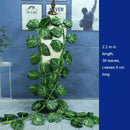 GobekUsa 12pcs 2.2M Ivy Green Garland String Wall Decoration Artificial Plants