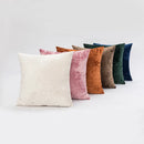 GobekUsa Dark Grain Velvet Pillow Cover - 45x45cm