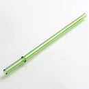 GobekUsa Glass Bent Straw 200mm - Reusable Cold Beverage Drinking Straw